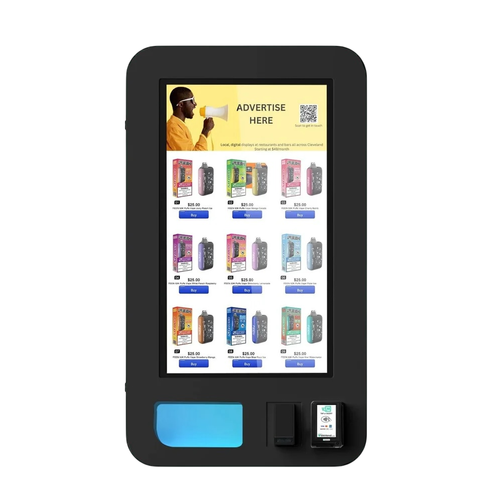 Wall-Mounted Vape Vending Machine | Vape Vending, LLC
